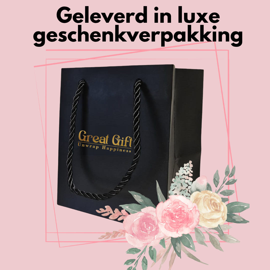 Gouden Roos Rood In Luxe Geschenkverpakking