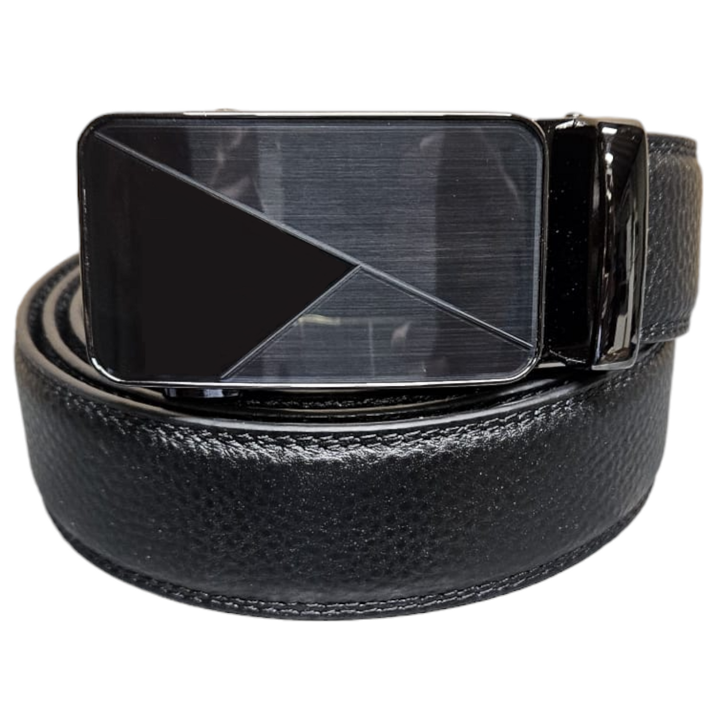 Luxe Zwart/Grijs Herenriem