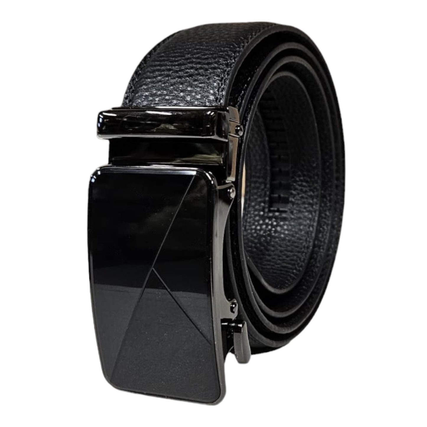 Luxe Zwart/Grijs Herenriem