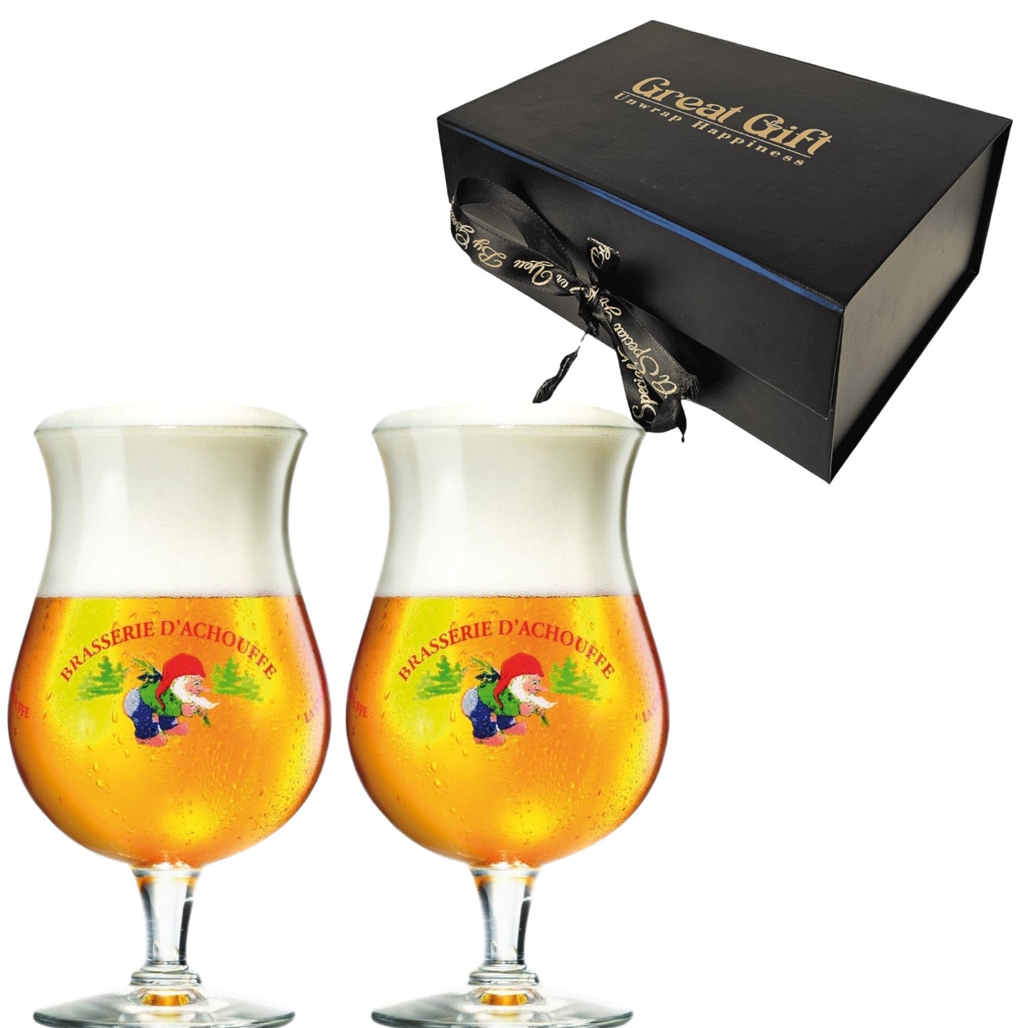 La Chouffe Glazen in Giftbox