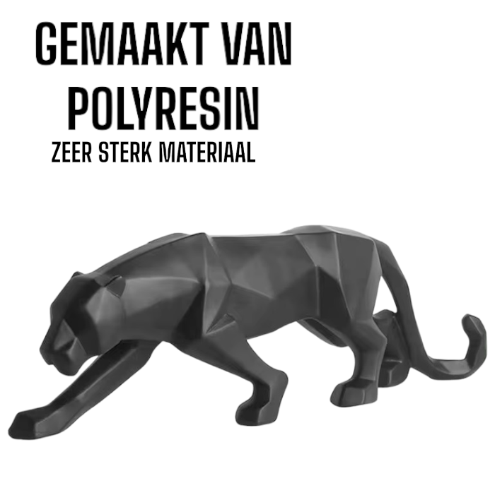 Stijlvol Panter beeld - 25cm