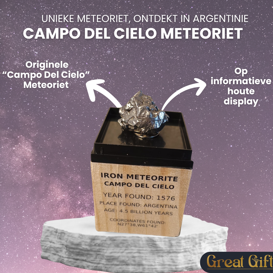 Campo del cielo Meteoriet op Sokkel