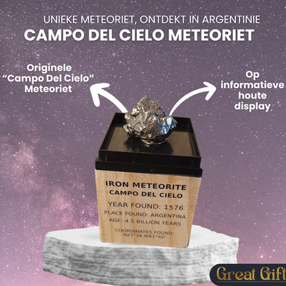 Campo del cielo Meteoriet op Sokkel