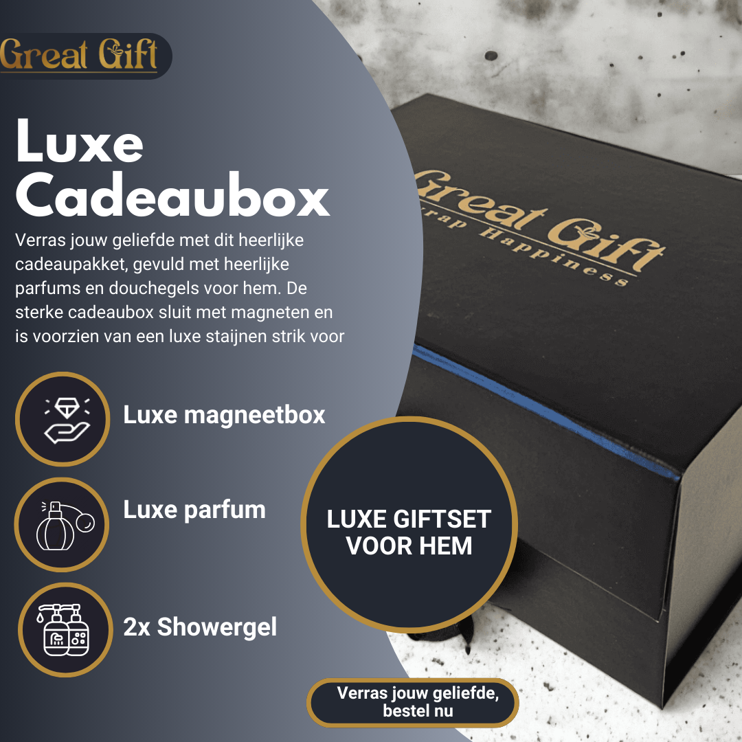 Luxe Parfum geschenkset voor Hem
