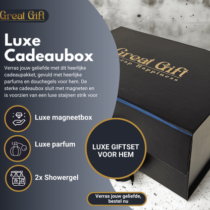 Luxe Parfum geschenkset voor Hem